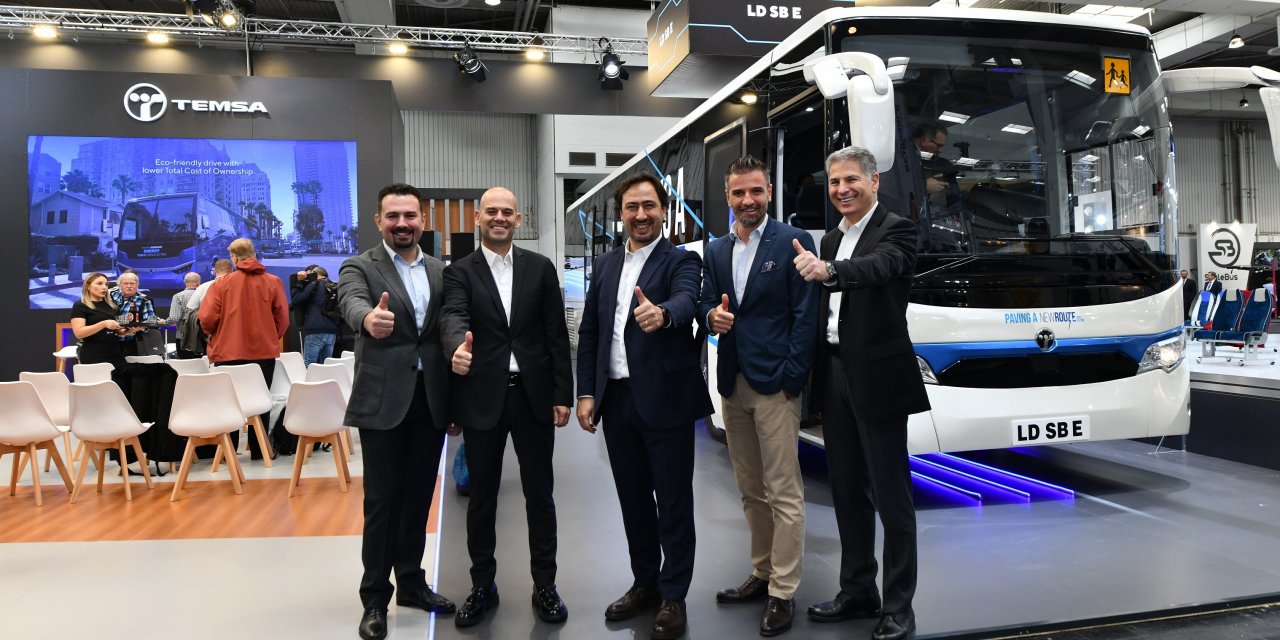 TEMSA’dan Avrupa’nın ilk elektrikli şehirlerarası otobüsü
