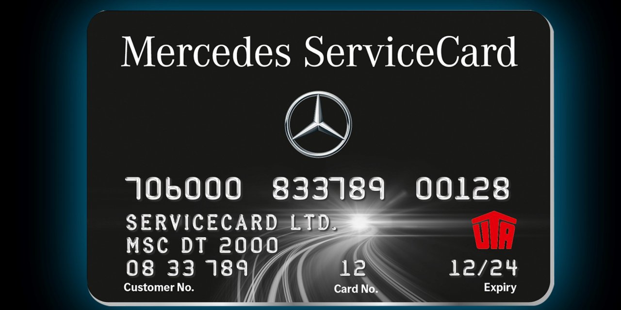 Mercedes Service Card,kamyon sahiplerine yurt dışında da destek sağlıyor