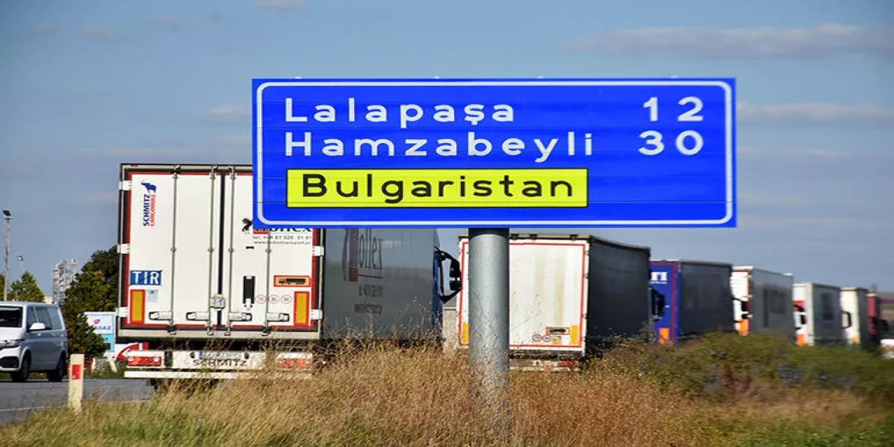 Kapıkule ve Hamzabeyli’de TIR bekleme süreleri 100 saate ulaştı