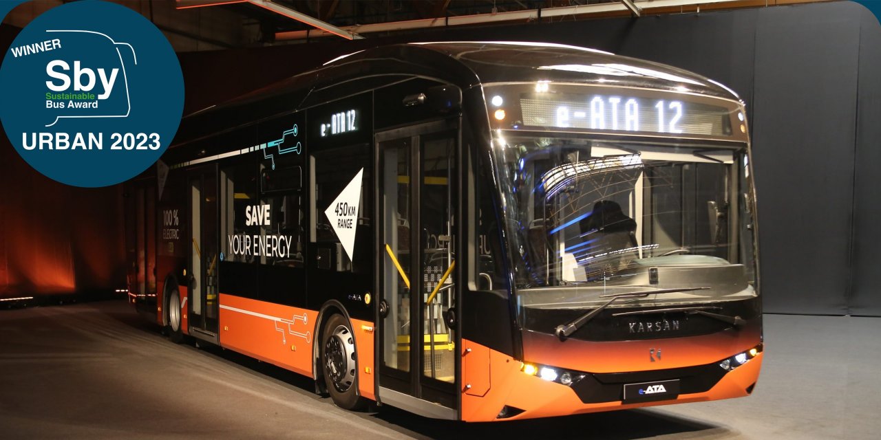 Karsan Elektrikli e-ATA, Avrupa’da, “Yılın Otobüsü” Seçildi