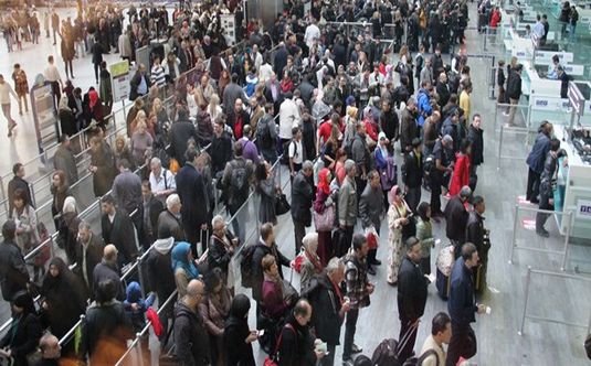 Bayramda 5 milyon kişi uçtu