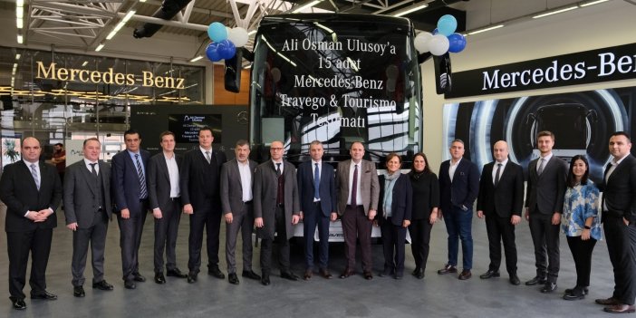 Ali Osman Ulusoy Turizm, bu yıl filosuna 15 adet Mercedes otobüs kattı