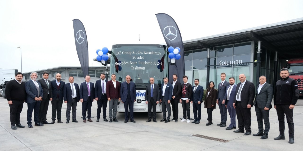 LKS Grup, Mercedes-Benz Türk’ten 20 Tourismo 16 2 + 1 ile filosunu güçlendirdi