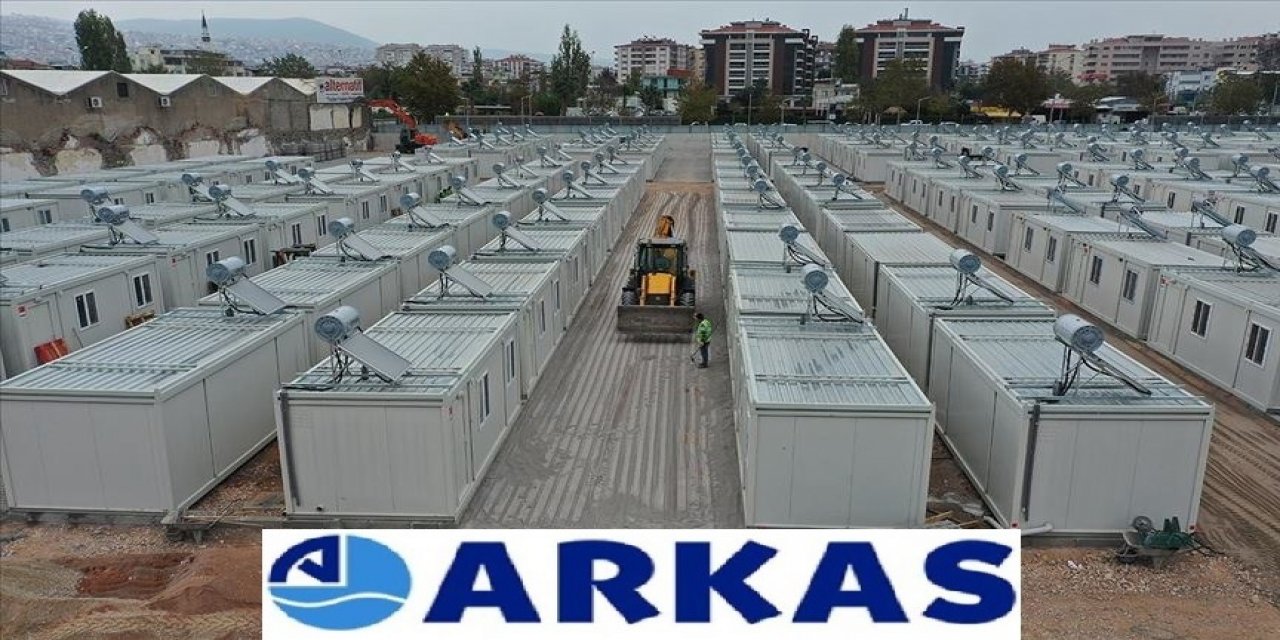 Arkas deprem bölgesine "konteyner köyleri" kuruyor