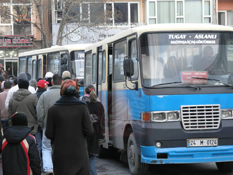 Minibüslerde akbil dönemi başlıyor