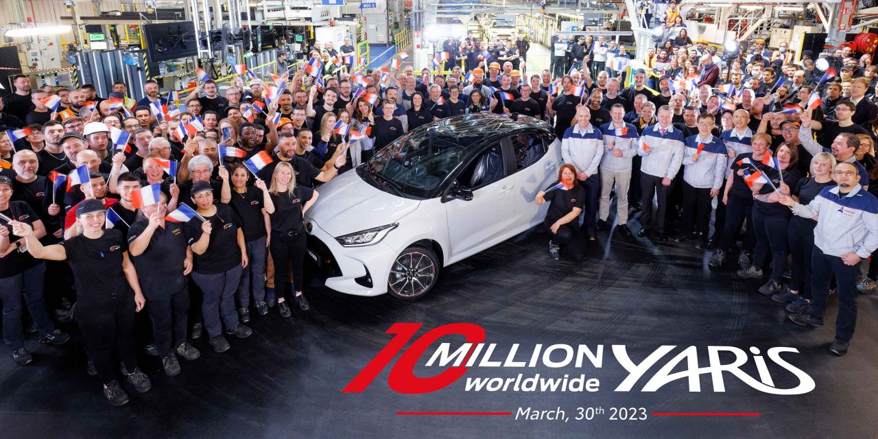 Toyota Yaris, 10 milyon satarak efsaneler arasına girdi