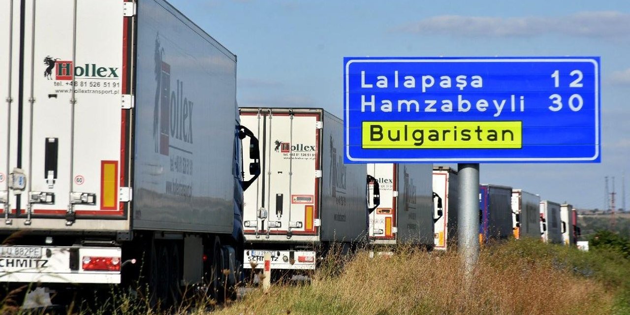 TIR kuyruklarının çözümü Bulgaristan seçim sonuçlarına bağlı