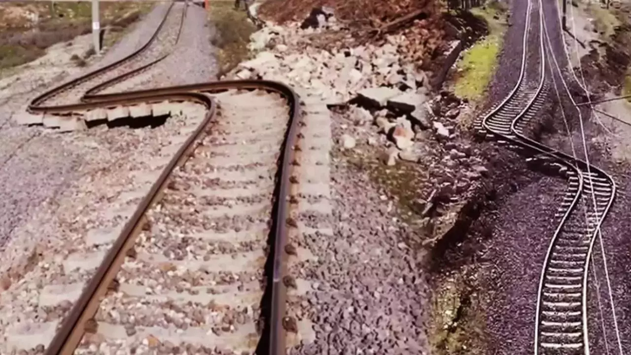 Raylardaki deprem hasarı maden lojistiğini vurdu