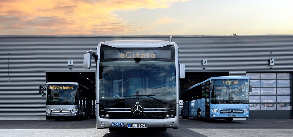 Daimler Buses, en son teknoloji otobüslerini tanıttı