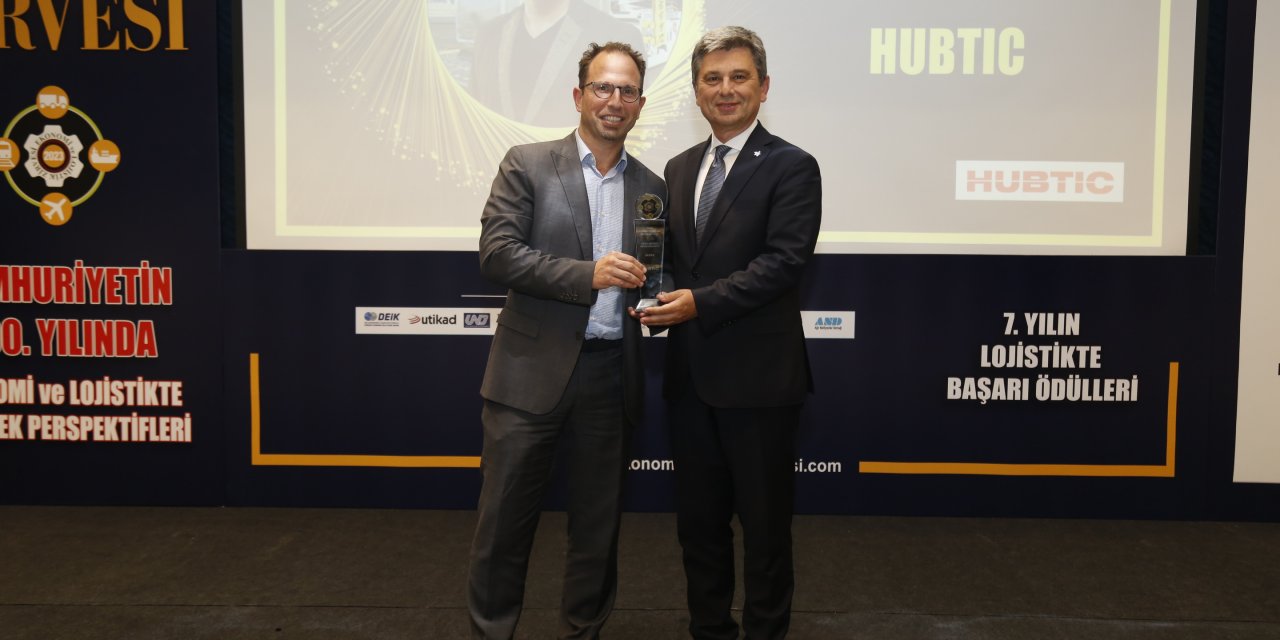 Hubtic’e Yılın Lojistikte İnovasyon Ödülü