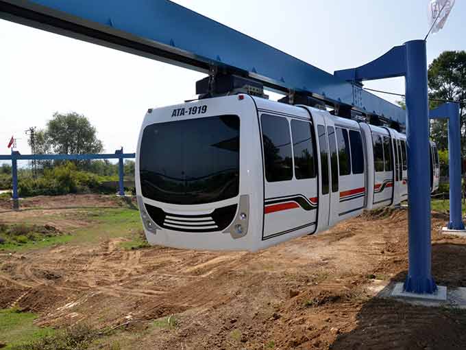 Trafik çilesine 'monorail' çözümü