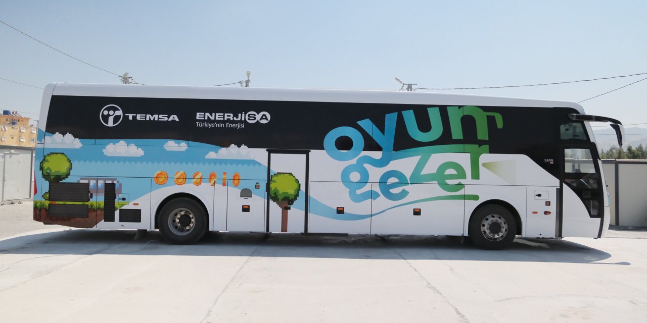Enerjisa Enerji ve TEMSA’nın Oyungezer Otobüsü Deprem Bölgesinde