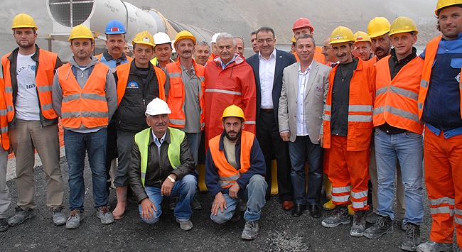 Türkiyenin en uzun tünelinde son durum