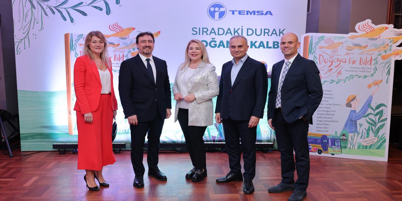 TEMSA, ikinci kitabı “Doğaya Bir Bilet” ile sürdürülebilirliği edebiyata taşıdı