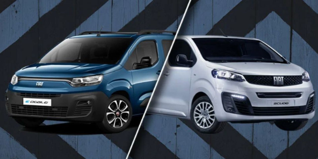 Fiat, e-Doblo ve E-Scudo'yu Türkiye'de satışa sundu