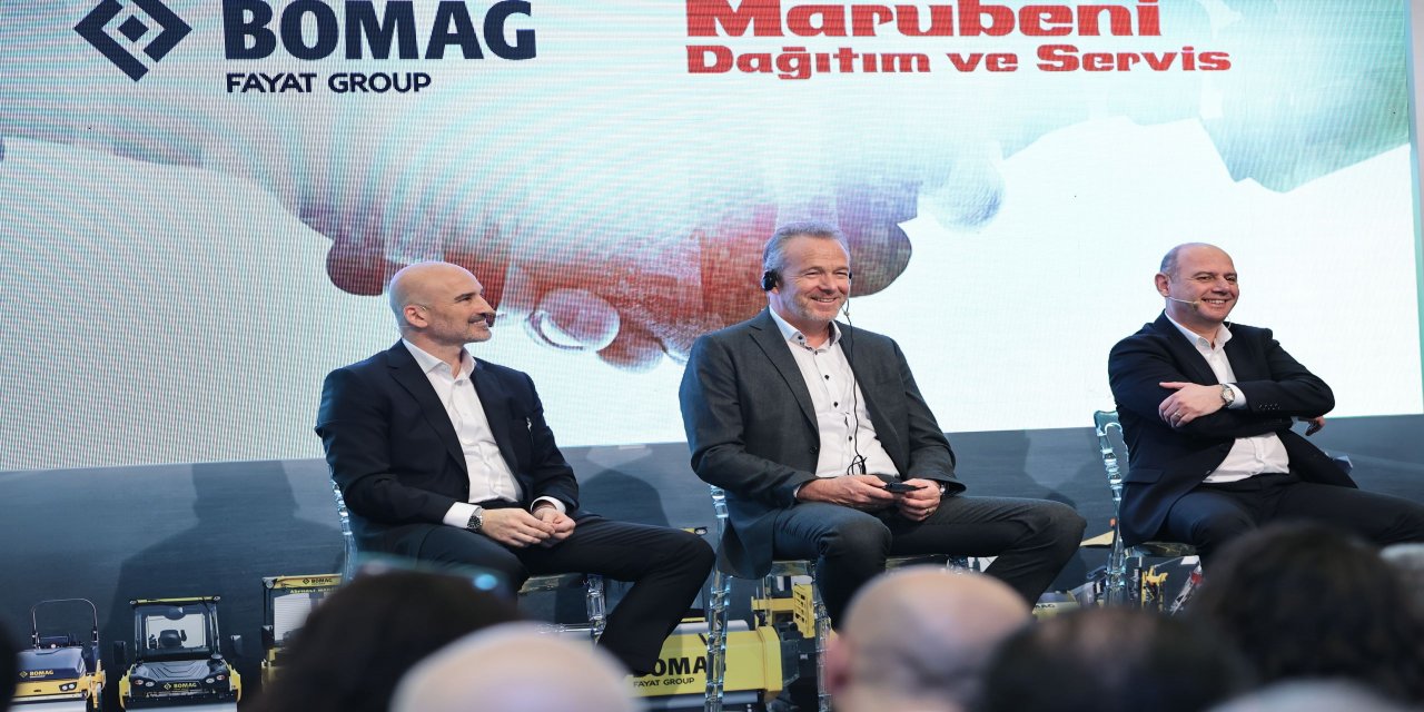 Bomag, Marubeni Dağıtım ve Servis ile Türkiye’de