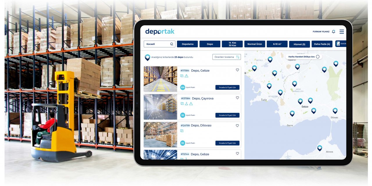 "e-ticarette 3 kat daha fazla depolama alanına ihtiyaç var"