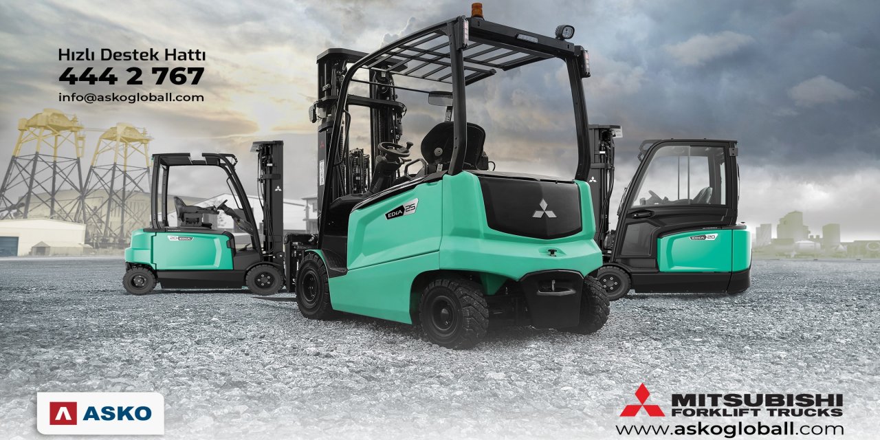 Mitsubishi Forklift, ASKO Glob All  Güvencesi İle Türkiye’de