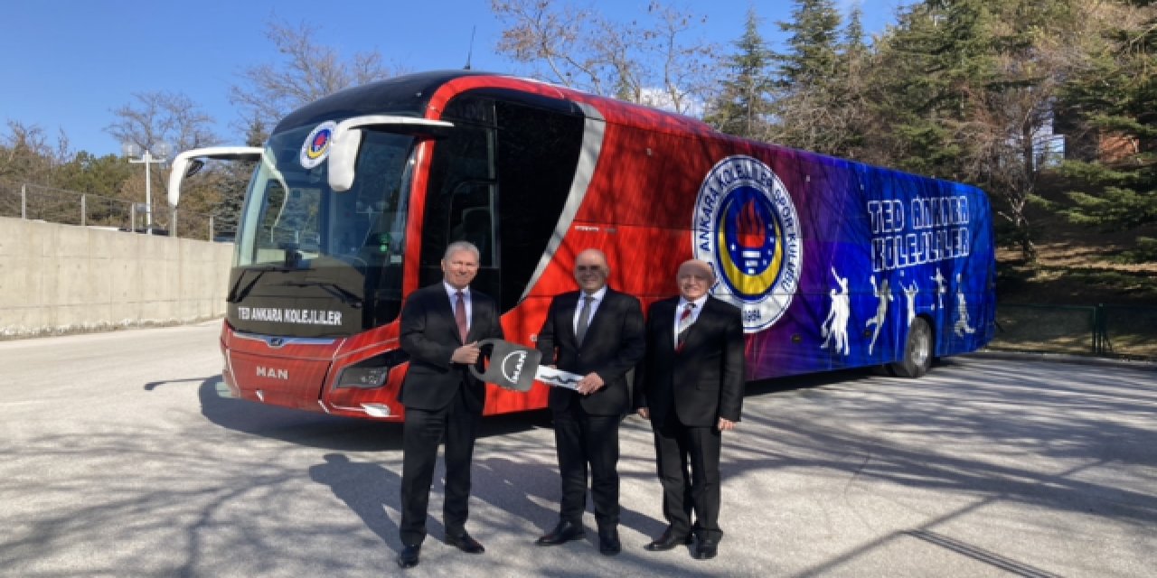 TED Ankara Koleji de, MAN Lion’s Coach'u tercih etti