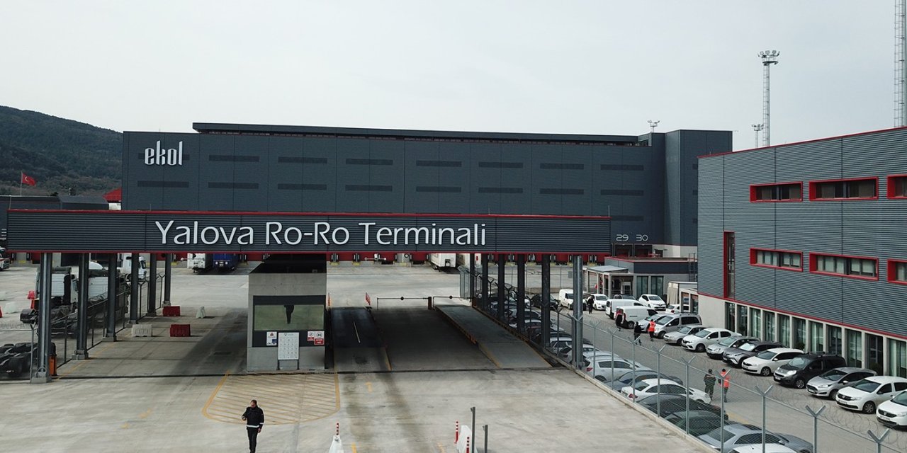 Yalova Ro-Ro Terminali’ni kullanan araç sayısı 5 yılda 100 kat arttı