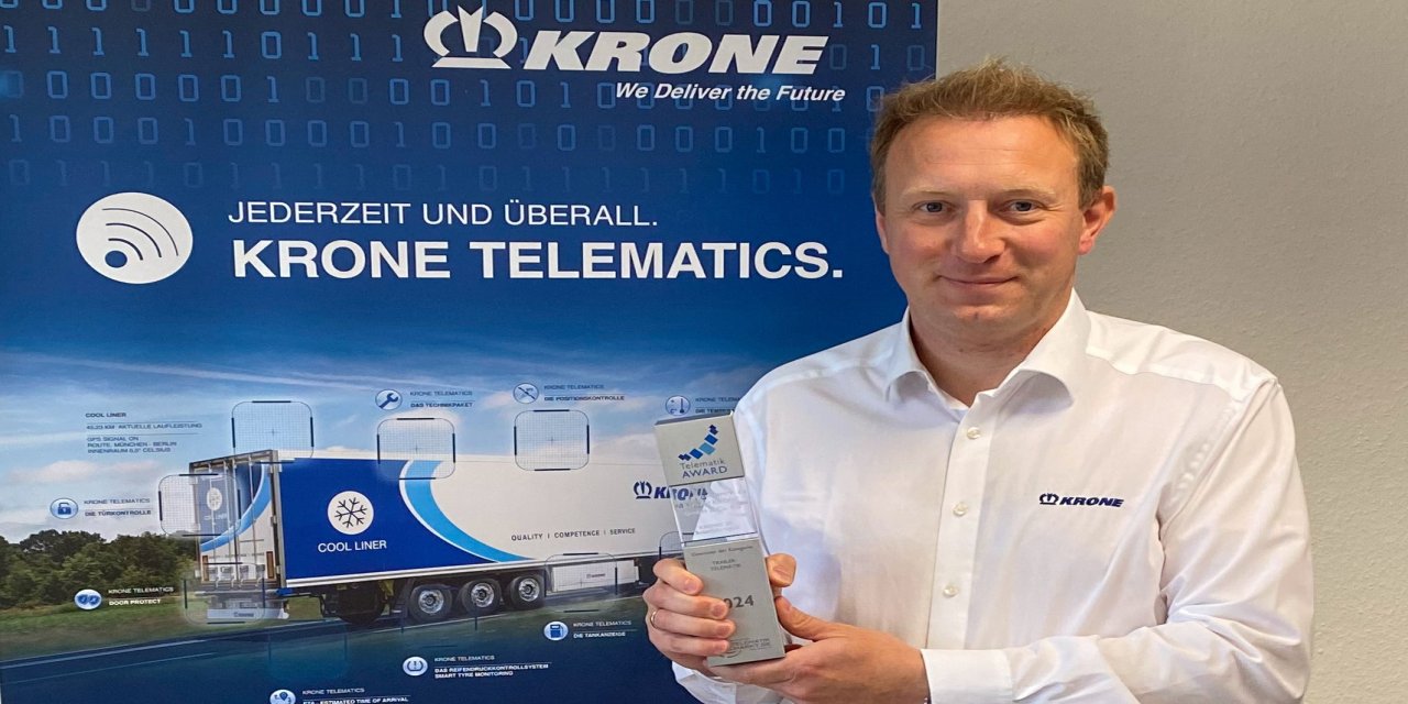 Krone, 3D Solar Telematik 2024 Ödülünü Kazandı