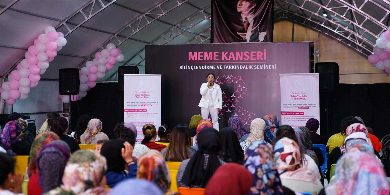 Mercedes-Benz Türk, meme kanseri farkındalığı için Hatay’daydı
