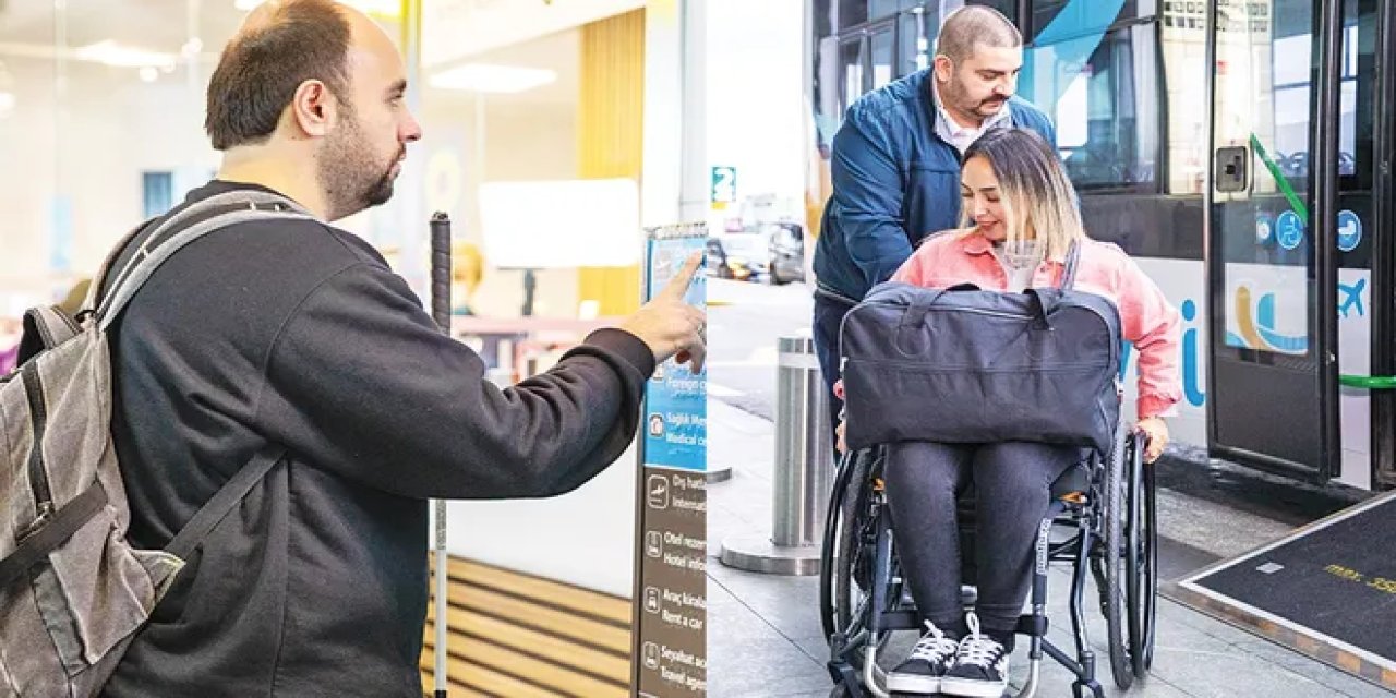 Havacılık 1.3 milyar engelli için konforlu seyahat arayışında