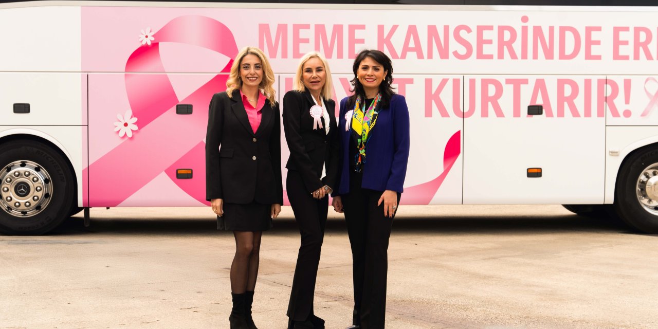 Mercedes, meme kanseriyle mücadelede farkındalık için Travego ile yola çıktı