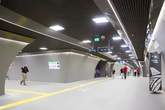 Zincirlikuyu’da Metro ile Metrobüs birleşti
