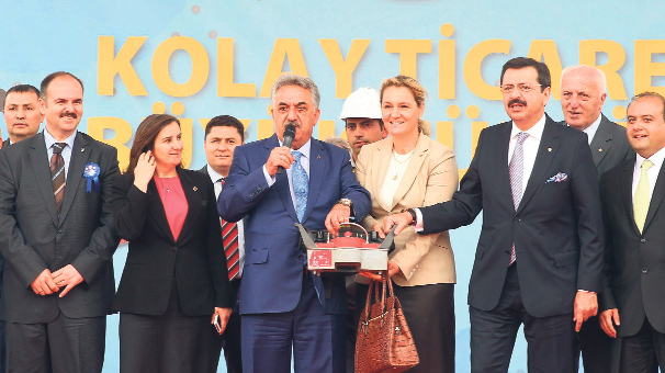 Halkalı Gümrüğü yeni kompleksinin temeli atıldı