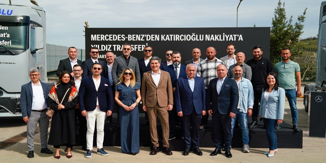 Katırcıoğlu Nakliyat, filosuna 25 Mercedes Actros kattı