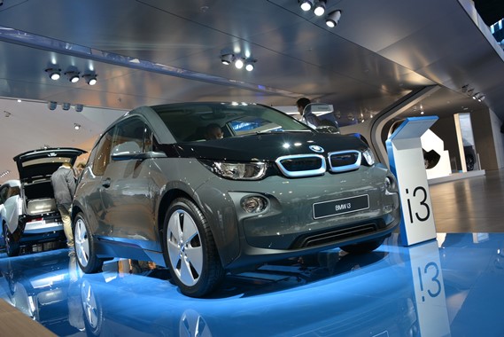 Elektrikli BMW i3’ten Fuar şovu