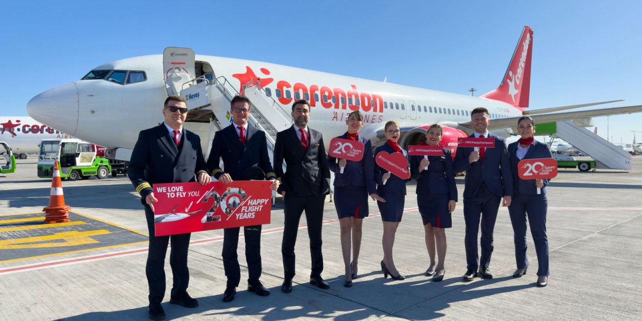 Corendon, 20. yaşını yolcularıyla gökyüzünde kutlayacak