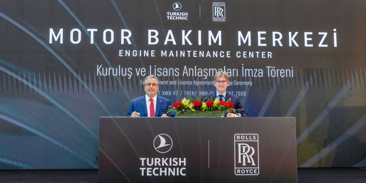 THY Teknik A.Ş., Rolls-Royce ile dev bir anlaşmaya imza attı