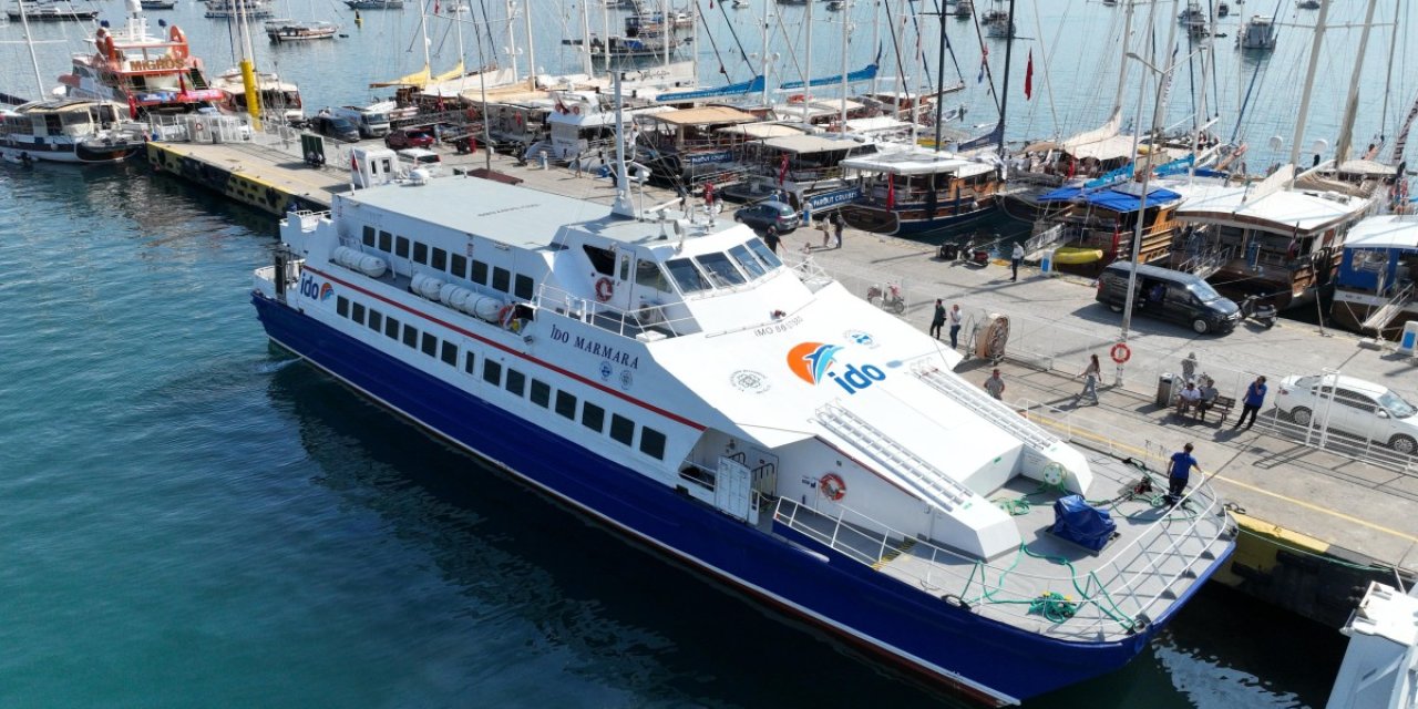 İDO’dan Fethiye-Rodos Arasında Tarihi Sefer