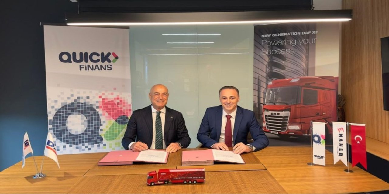 Quick Finans ve DAF Trucks Türkiye’den iş birliği