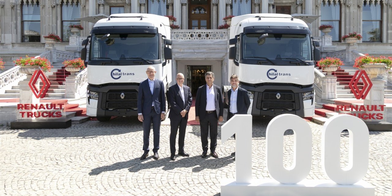 Hilal Trans ve Renault Trucks’tan 100 araçlık stratejik iş birliği