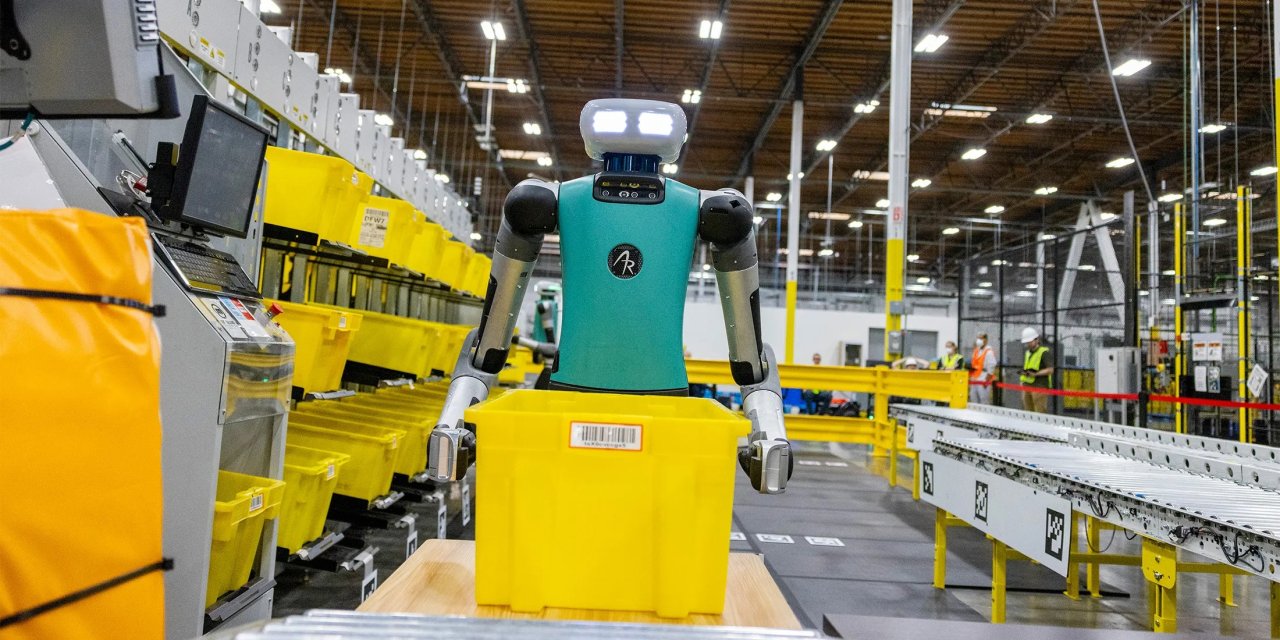 Amazon’un robot filosu 1 milyonu geçti