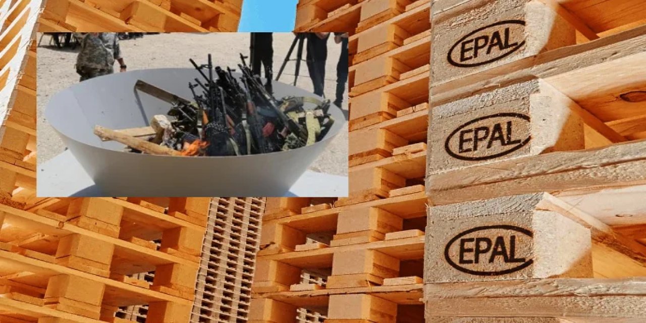 PKK’nın silahları yakmada kullandığı EPAL Palet neden önemli?