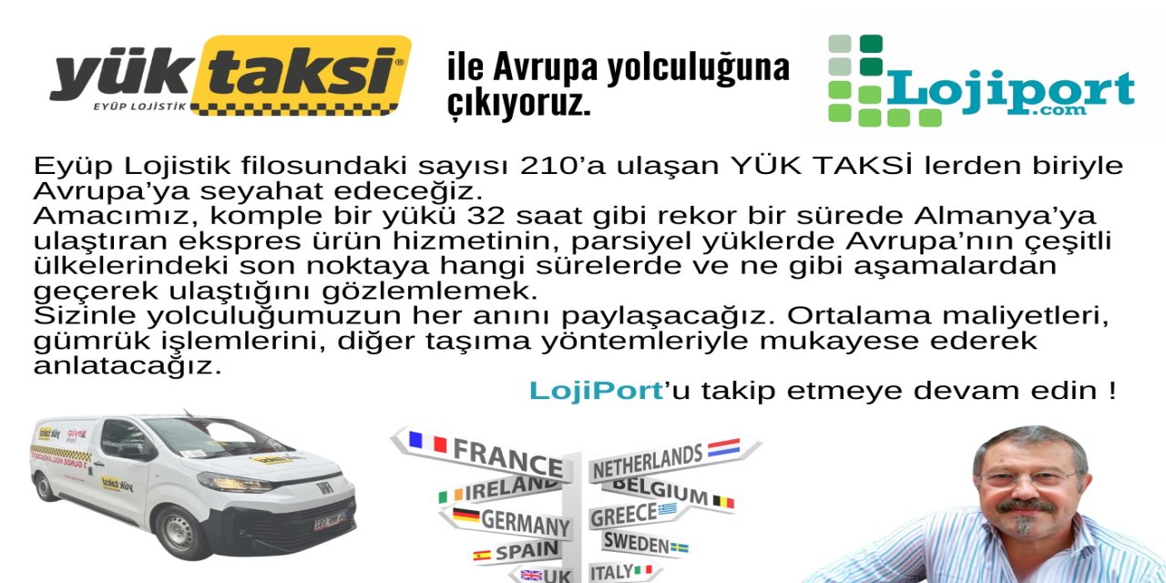 Yük taksi ile Polonya'ya gidiyoruz