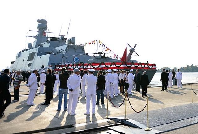 MİLGEM’in ikinci gemisi ‘Büyükada’ denize indi