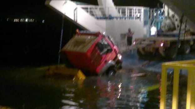 Negmar İskelesi'nde faciadan dönüldü