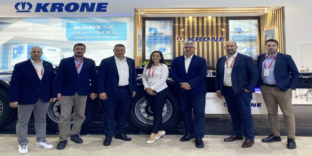 KRONE, Logistech Fuarı’nda Yenilikçi Treyler Çözümleri ile Yerini Aldı