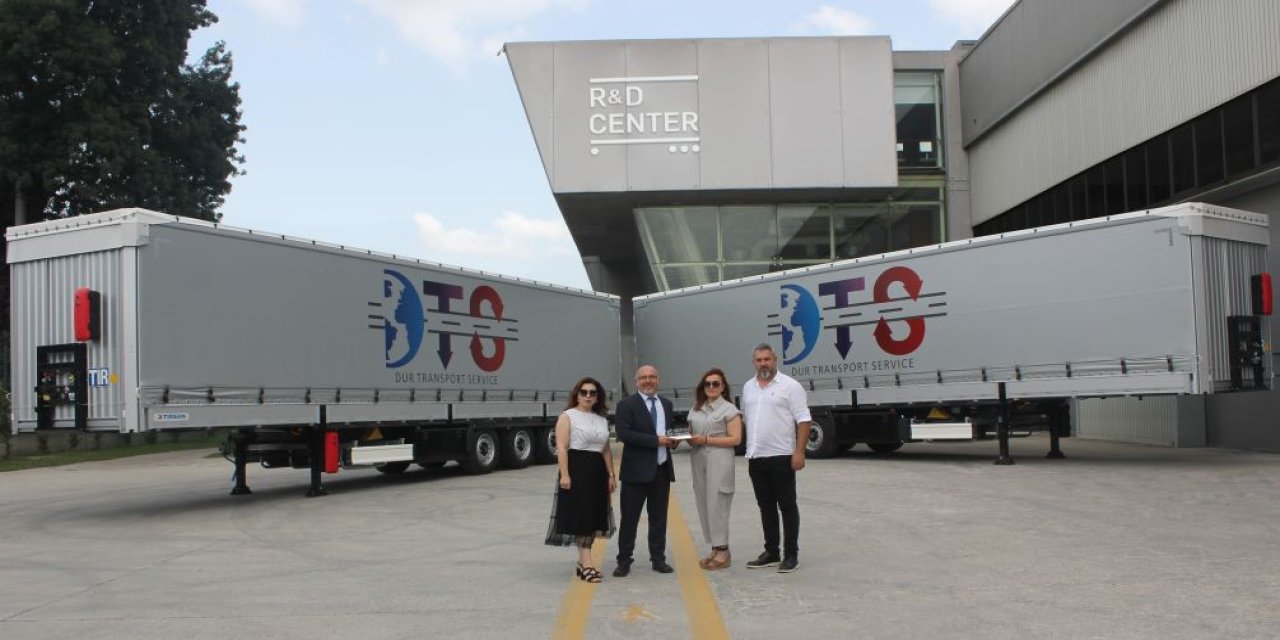 DTS Lojistik, 10 yeni Tırsan ile güvenli adımlarla büyüyor