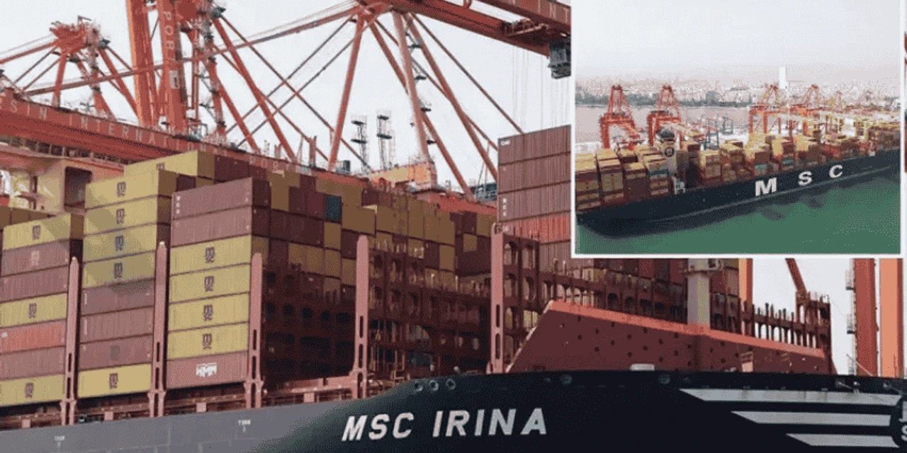 MIP, Dünyanın En Büyük Konteyner Gemisi MSC IRINA’yı Ağırladı