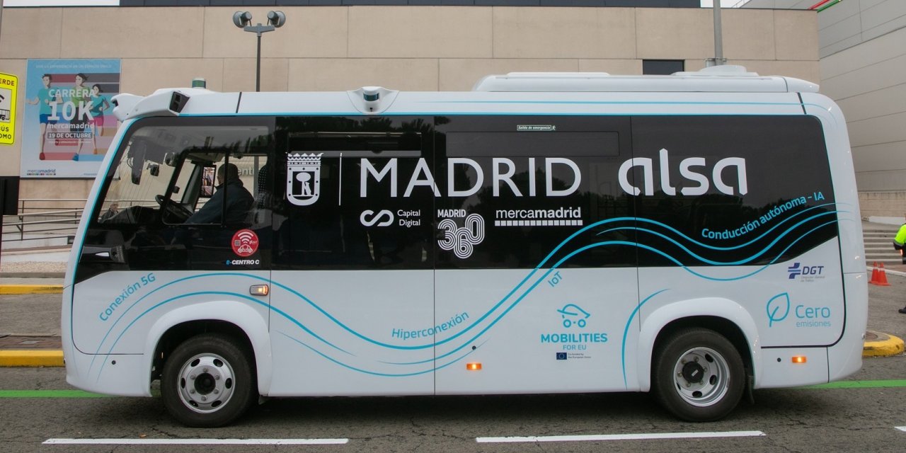 Otokar’ın Otonom Otobüsü İspanya’da Yolcu Taşımaya Başladı