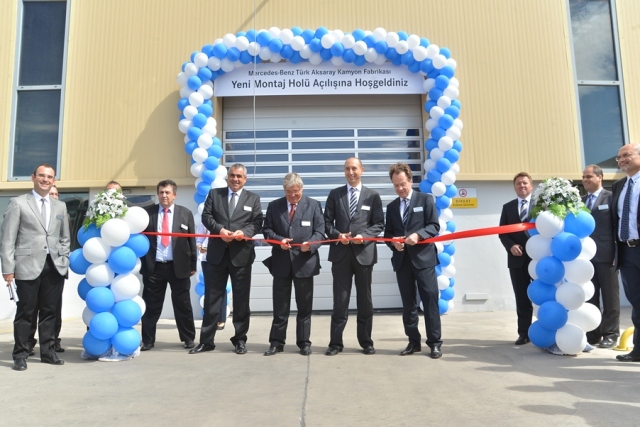 Mercedes, Aksaray’da yeni üretim holünü açtı