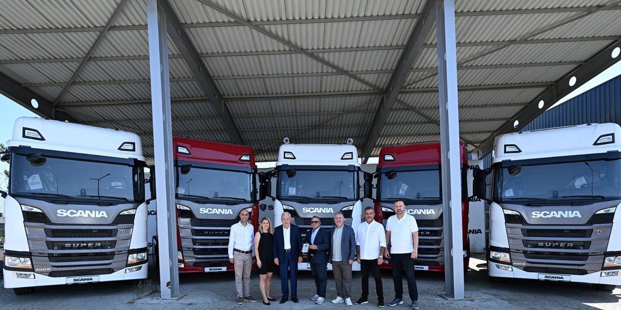 Güler Nakliyat ve Lojistik’e 50 Adet Scania  Super Çekici