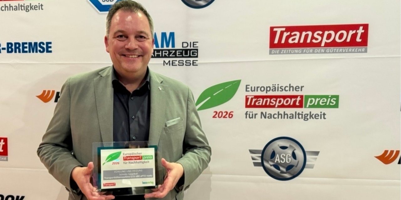 Schmitz Cargobull'a Avrupa Taşımacılığında Sürdürülebilirlik Ödülü