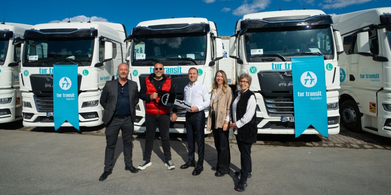 Tur Transit Lojistik, 45. yılını yeni MAN araç yatırımıyla taçlandırdı
